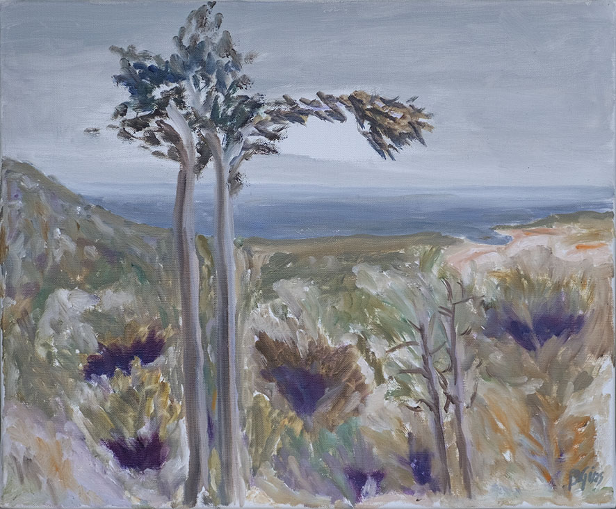 Exposition en 2020 de Brigitte Gins dans le cadre de l'association Atelier-Mrijon  Versailles.
