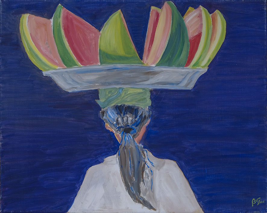 Exposition en 2020 de Brigitte Gins dans le cadre de l'association Atelier-Mrijon  Versailles.