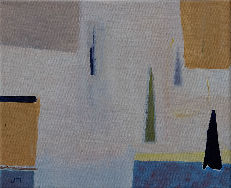 Exposition de Laetitia Mérijon dans le cadre de l'association Atelier-Mérijon à Versailles. Peinture acrylique.
